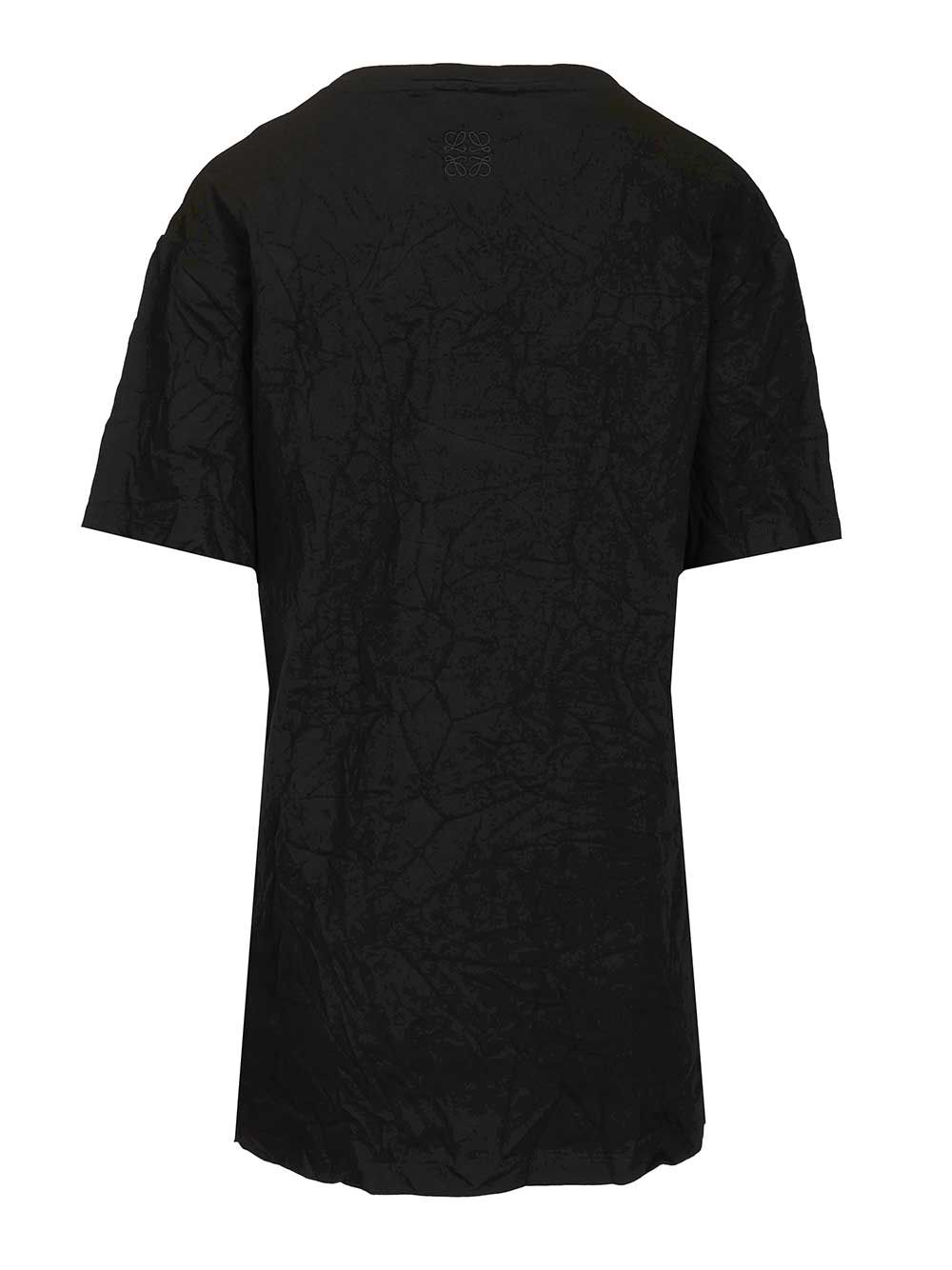Loewe Cotton Blend T-Shirt - Black | 237493141d0fcc1038dc733adb6fe8f74faacff0