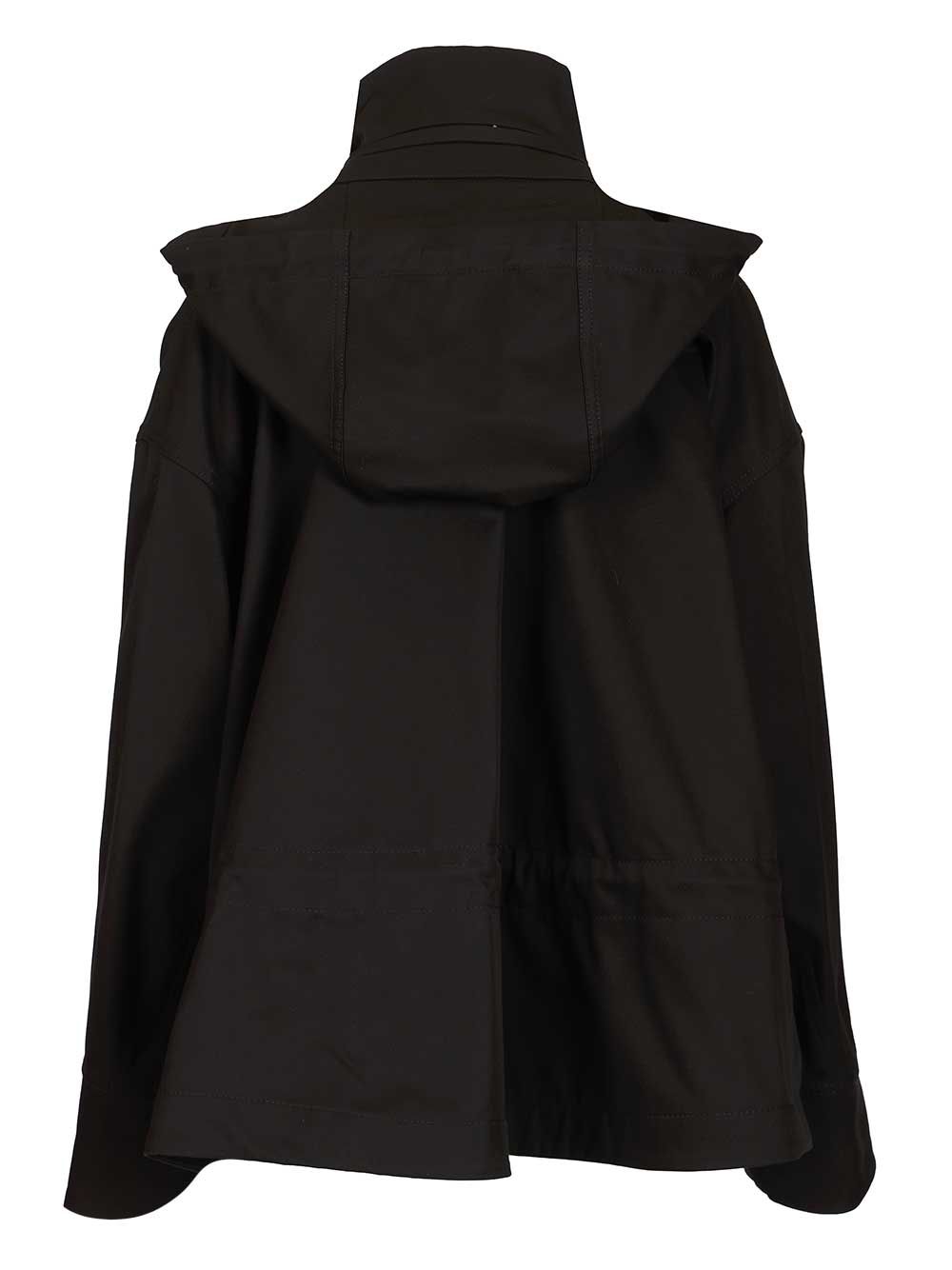 Loewe Hooded Jacket Jackets - Black | 293855858d077398a2a96aed8b3fdc2135d880d2
