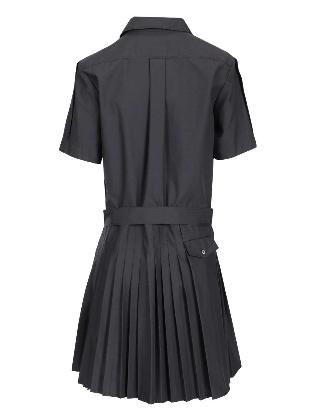 Loewe Pleated Dress Dresses - Blue | f4a57e1b44b958c893ea90f319d83c616109ae23