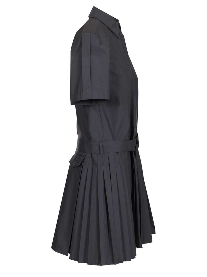 Loewe Pleated Dress Dresses - Blue | f698e6cd5a569735da6560a630a72b93160e61d8