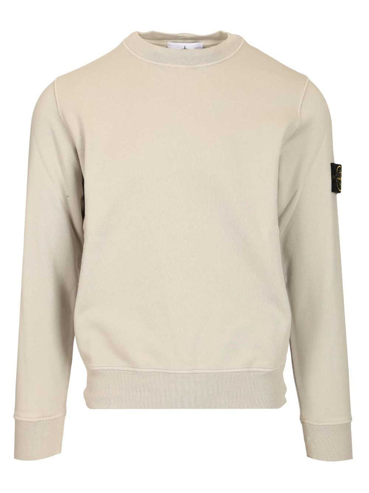 Stone Island Organic Cotton Sweatshirt Sweatshirts - Grey | a2cf97c90c009909b5521e4e9f652eb32f590812