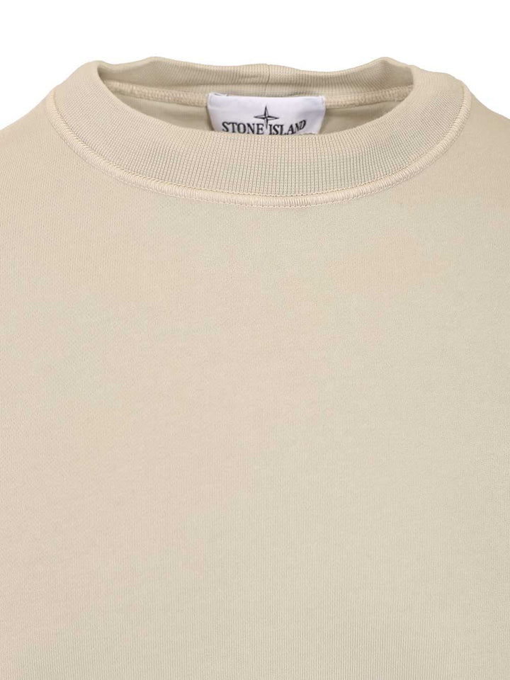 Stone Island Organic Cotton Sweatshirt Sweatshirts - Grey | 6e02782352f0d6f87b1cf1e44071aa9facf06e9a