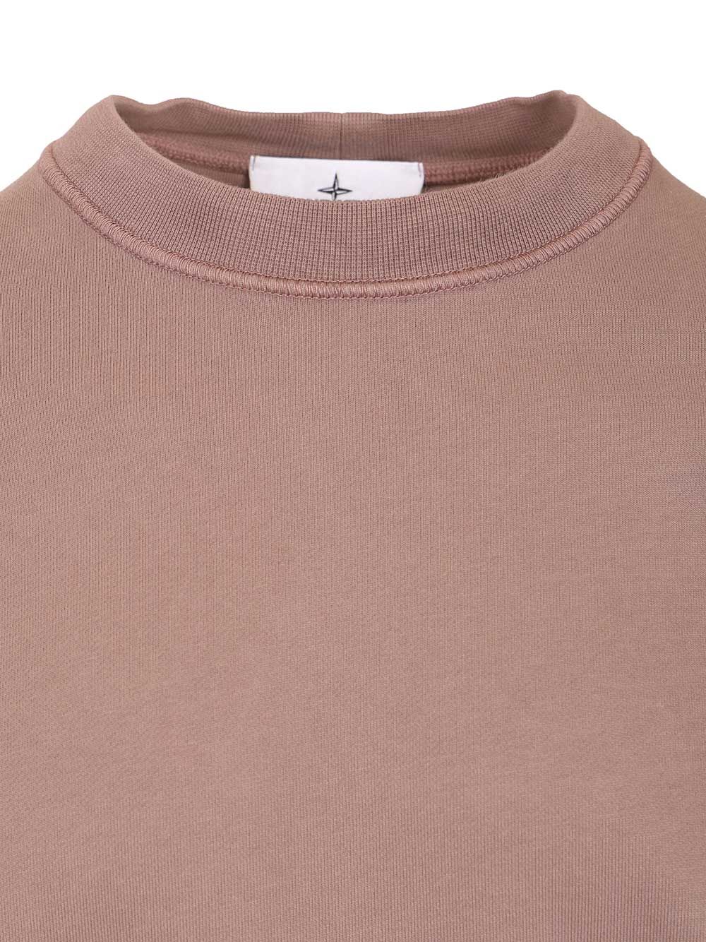 Stone Island Organic Cotton Sweatshirt Sweatshirts - Grey | 7e5bc06e75249f88b7501e8e561e7d387c98ef1b