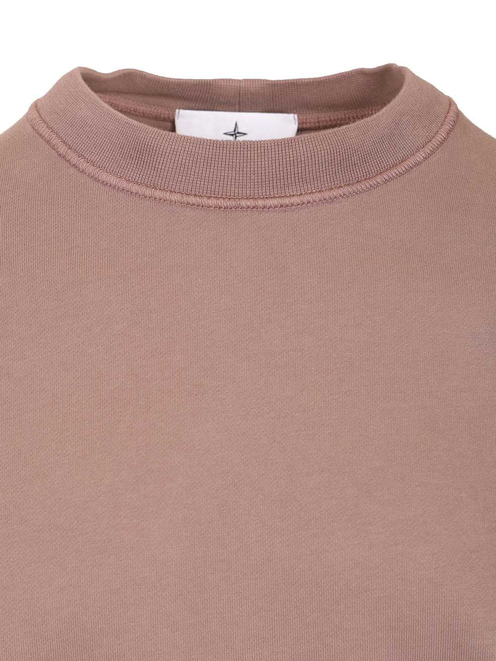 Stone Island Organic Cotton Sweatshirt Sweatshirts - Grey | 7e5bc06e75249f88b7501e8e561e7d387c98ef1b