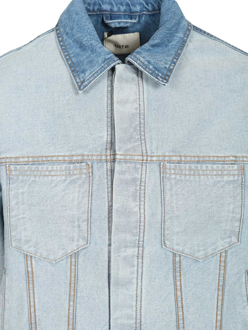 Arte Denim Jacket Jackets - Light blue | 77e4ab22d7b661a95037a3869917881e133a6a68
