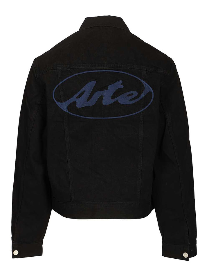 Arte Circle Logo Jeans Jacket Jackets - Black | 54d0cefdd7e8dcdbcd1e930dd9392d96622dce4c
