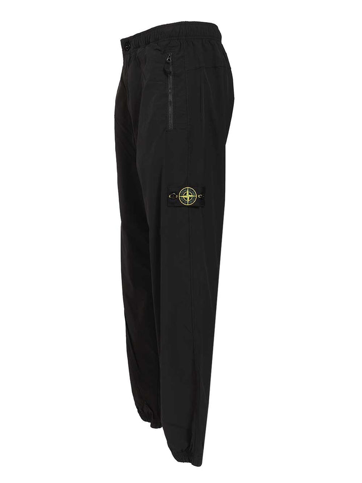 Stone Island Tech Fleece Jogger Pants Sweatshirts - Black | e40e8b0ecfbed45f52c484c1eb445366d79859b1