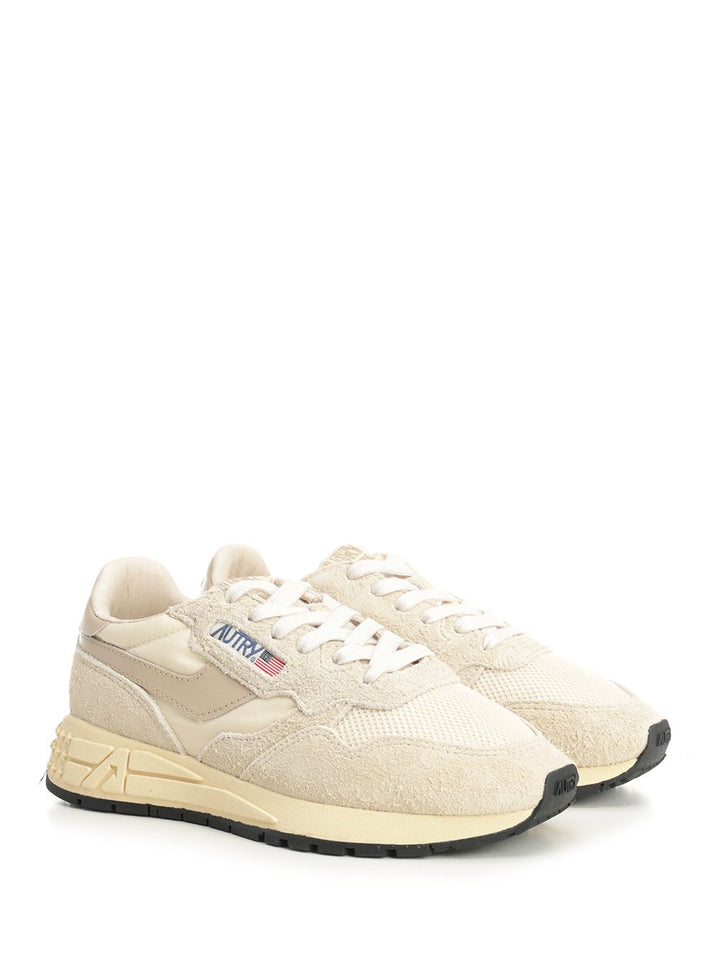 Autry  Reelwind Low Sneakers - Beige | a7870f5e620ebba06c28c7ca327c54ac1a468647