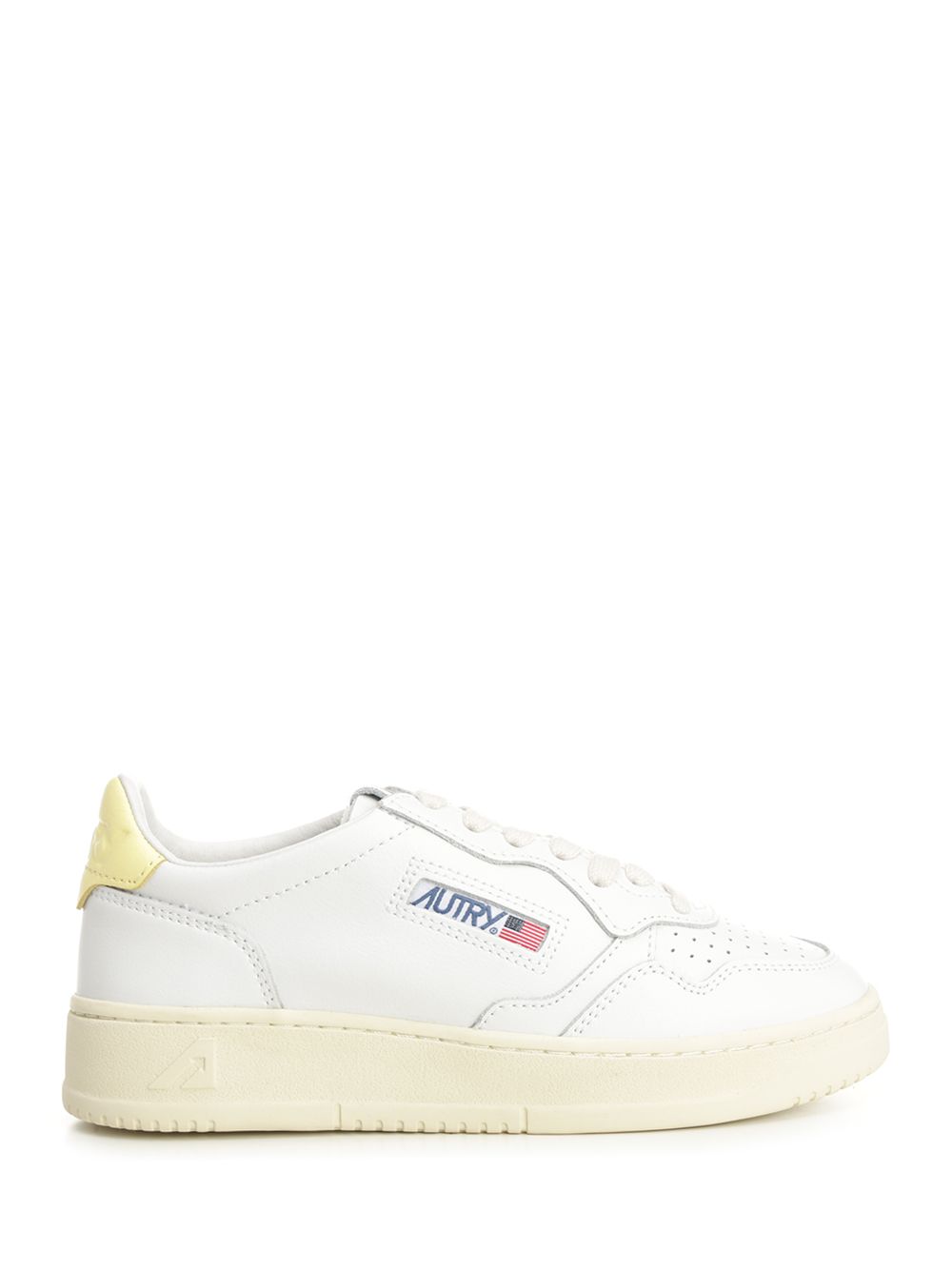 Autry  Medalist Low Sneakers - White | 5e090cfc87b98520d73ecaf59ad0e31fe76bdd86