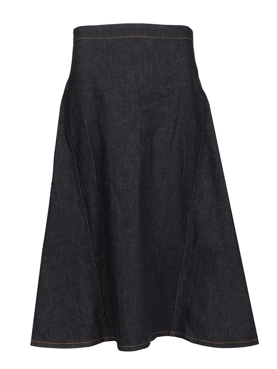 Lavoir De-NîMes Denim Skirt Skirts Blue
