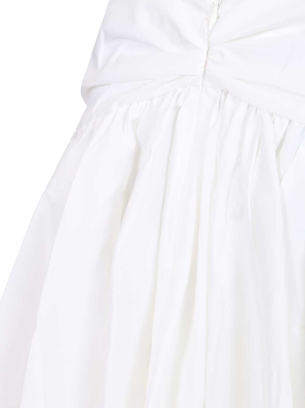 Jacquemus Draped Skirt With Godets Skirts - White | 0093e9c2ddd5ebc983a5d3865002777b72ef1351