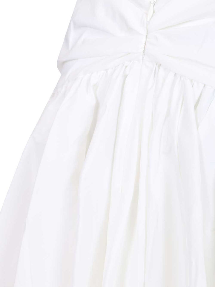 Jacquemus Draped Skirt With Godets Skirts - White | 0093e9c2ddd5ebc983a5d3865002777b72ef1351
