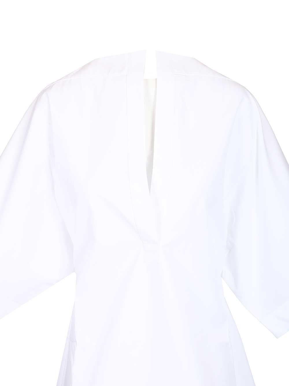 Jacquemus Moisson Tunic Dresses - White | f08055758e7c4ddf080ce0460e9e3f48b8527f26