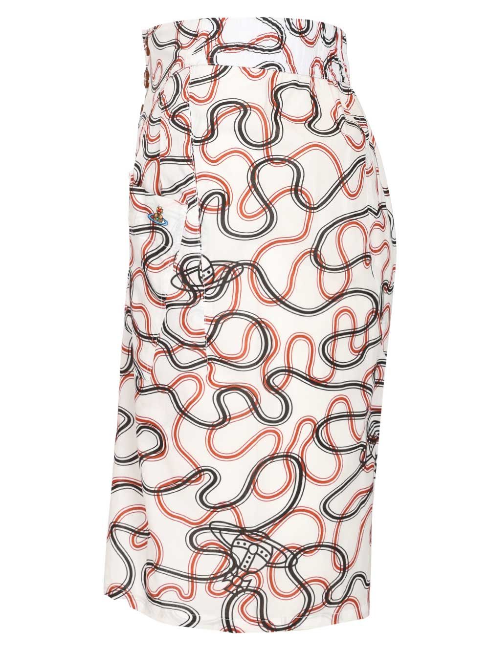 Vivienne Westwood Romario Bermuda Shorts Shirts - White | 227dba6a1a7c08f34da500849270a44d10d06220