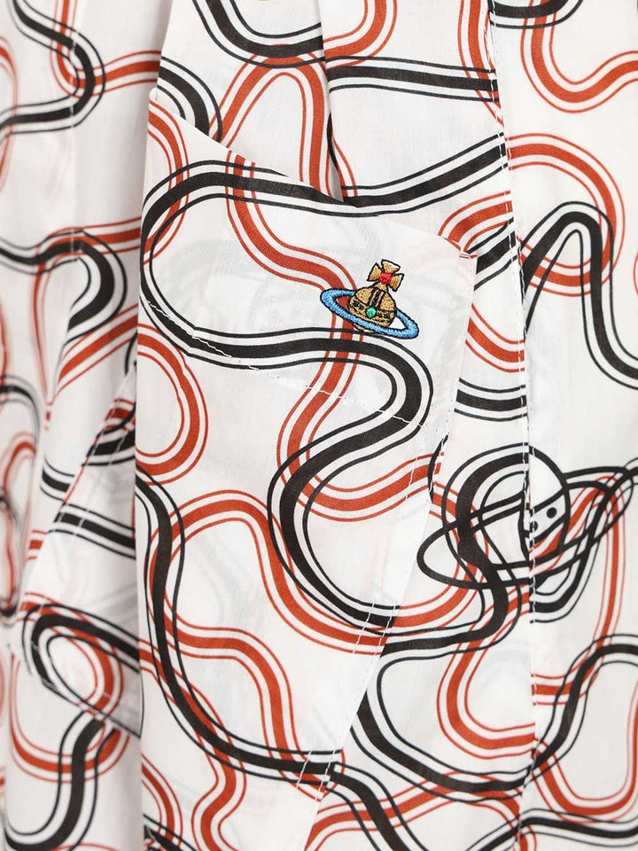 Vivienne Westwood Romario Bermuda Shorts - White | f8f7c84783657a226266a0d73741fd03cc30ebcf
