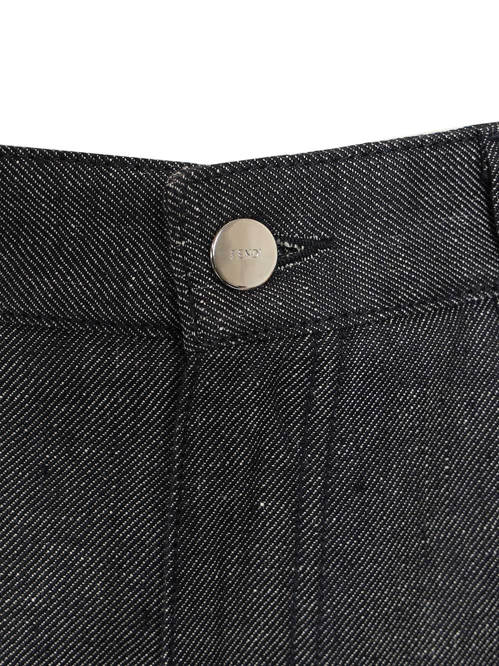 Fendi 5-Pocket Jeans - Blue | f3ff10244d4b661faff01de8fd20956b6c1e5a8b