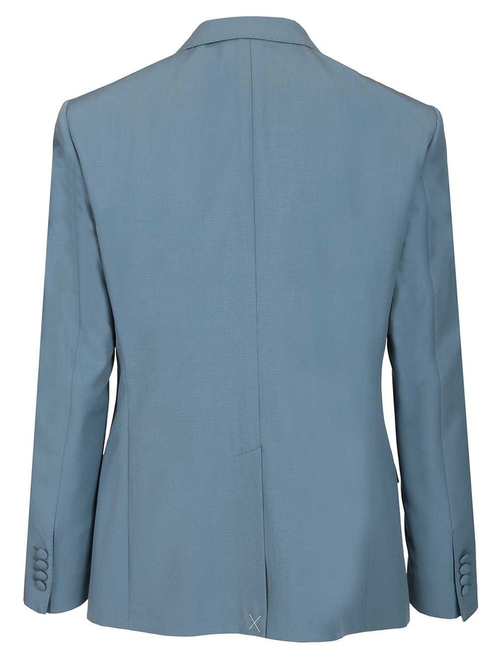 Dolce & Gabbana Double-Breasted Wool Poplin Jacket Jackets - Light blue | a70211354e8d6f4871ae4e977b9b1f746ca35b20
