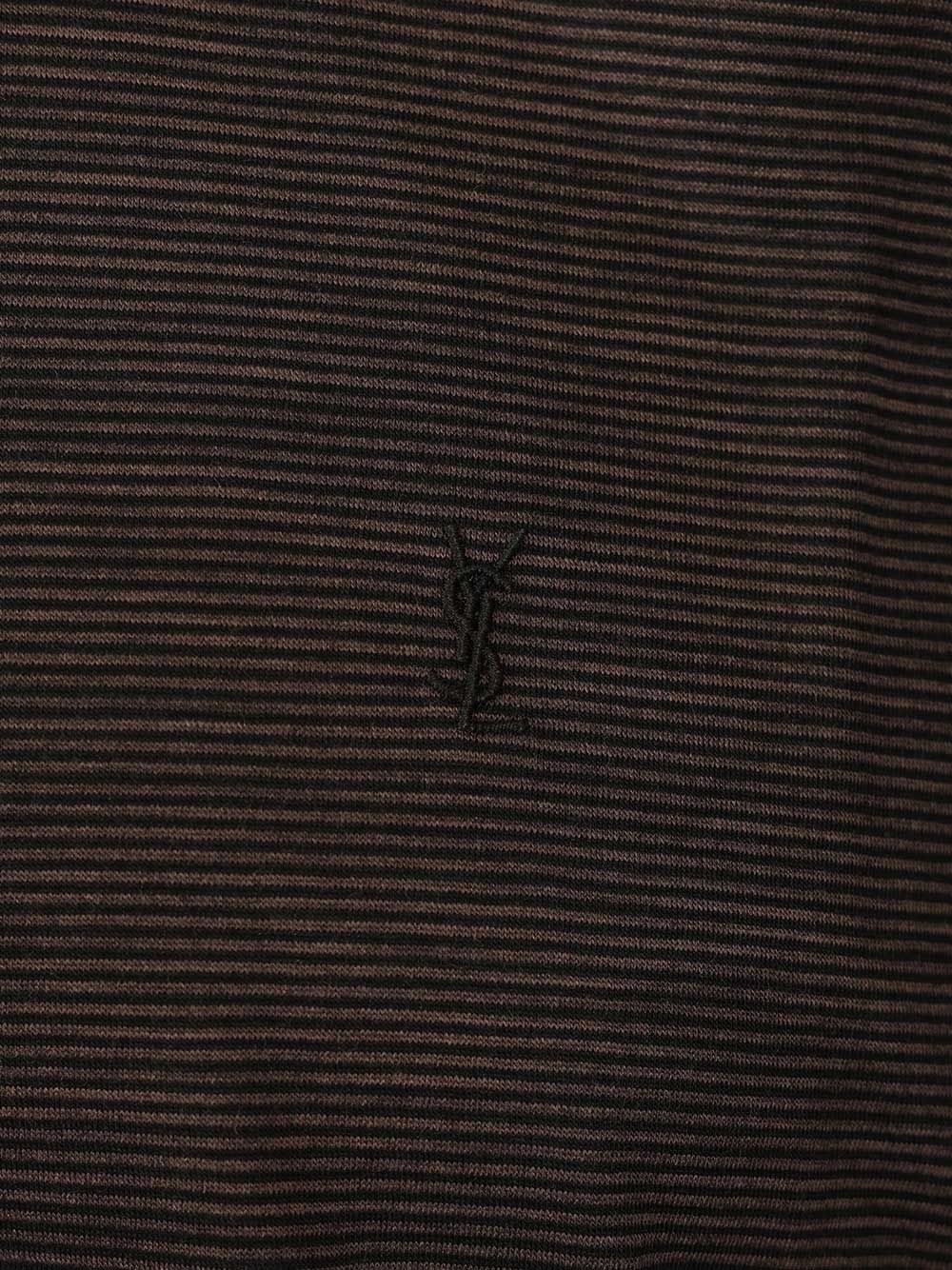 Saint Laurent Cassandre T-Shirt - Black | 999201d9e515c9e45968c00541986fbef0909e0b