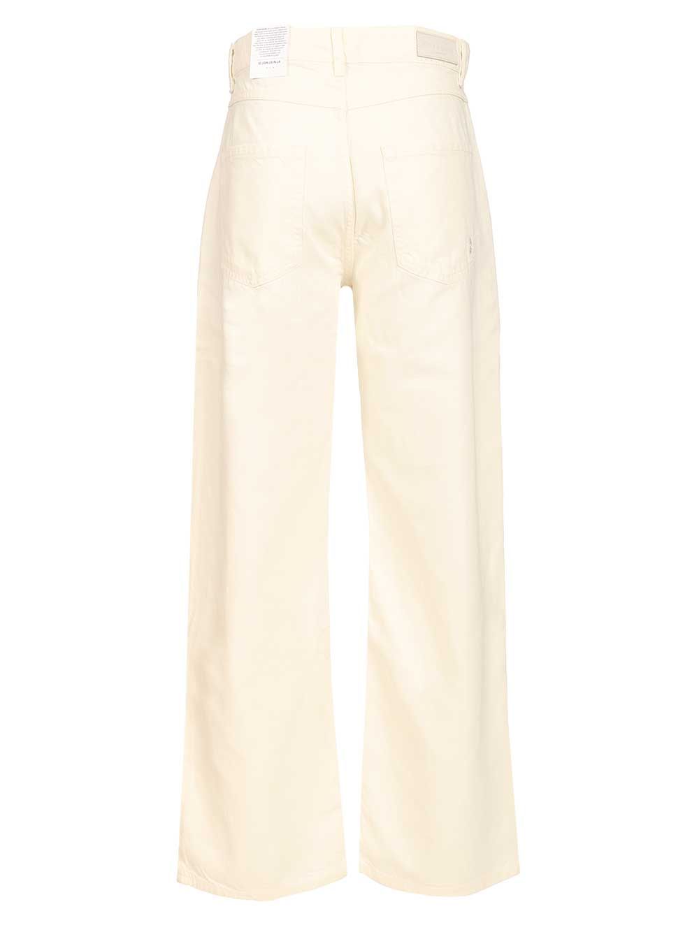 Icon Denim Wide Leg Jean - Low Waist Jeans - White | 6d374c7d768e66f63ad5b763ca232e78a10e4609