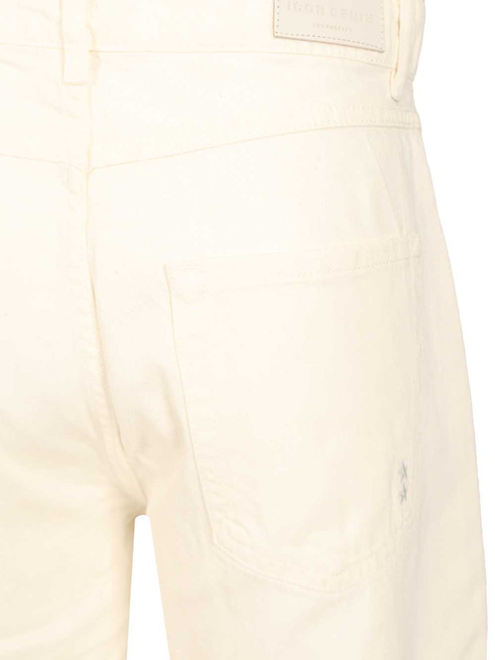 Icon Denim Wide Leg Jean - Low Waist Jeans - White | 7df4e37915b97f4551706de3a976085aa8fad7c3