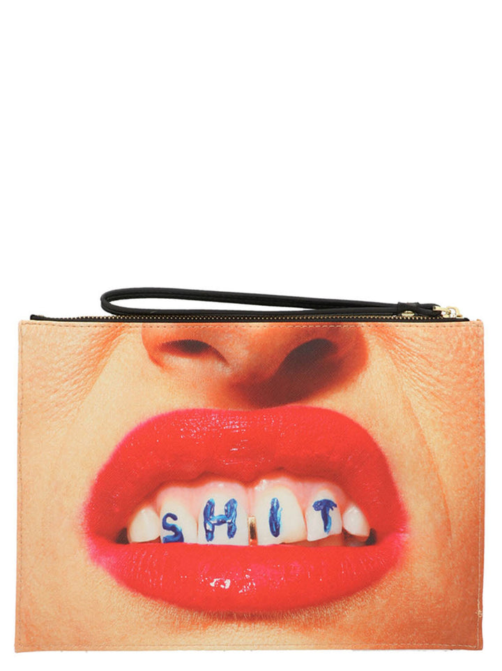 Seletti Shit Clutch - Multicolor | f02c0f79aa0ab21317dbe4d97f25c2ff88b44120