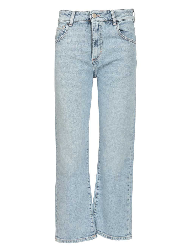 Icon Denim Crop Jean Mimi Jeans - Light blue | e2ad2e57da386e483b0567a410de8a3f5a3b6003