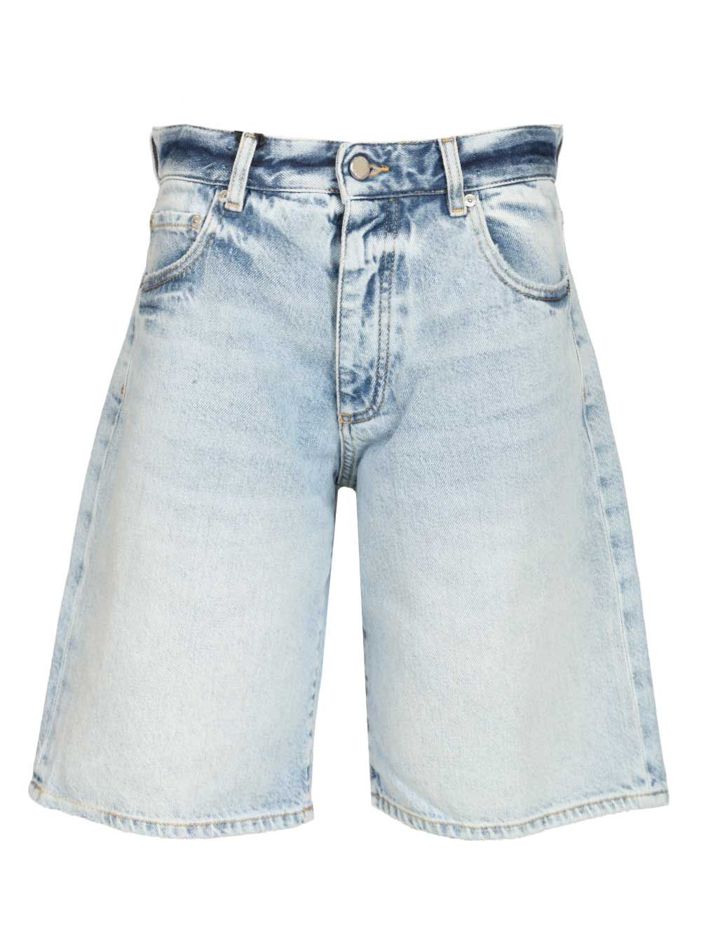 Icon Denim Bobby Shorts Jeans - Light blue | d229beda87539b99e1687aae672918aeb1f365a8