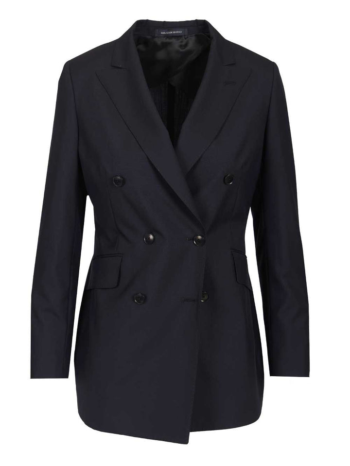 Latorre Double-Breasted Wool Blazer Jackets - Blue | ad263321dc60a8a932920144e0997f9d7a47ae92