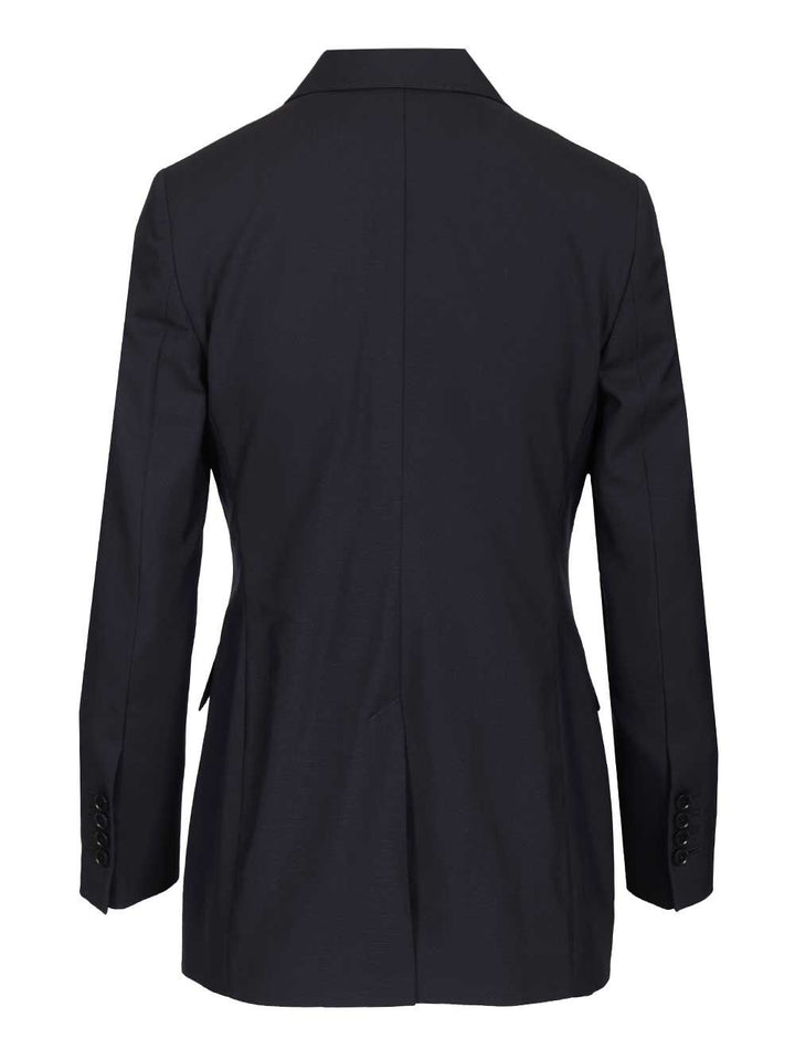 Latorre Double-Breasted Wool Blazer Jackets - Blue | a943659222135f7b6200d64c7b86c27a91482235