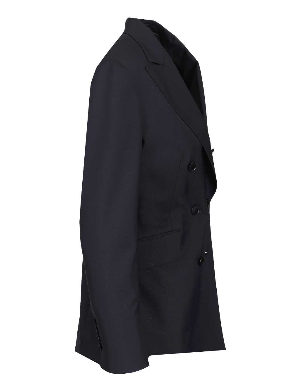 Latorre Double-Breasted Wool Blazer Jackets - Blue | 13e822cd9d4c4957dbef262ab52f333fe1aba019