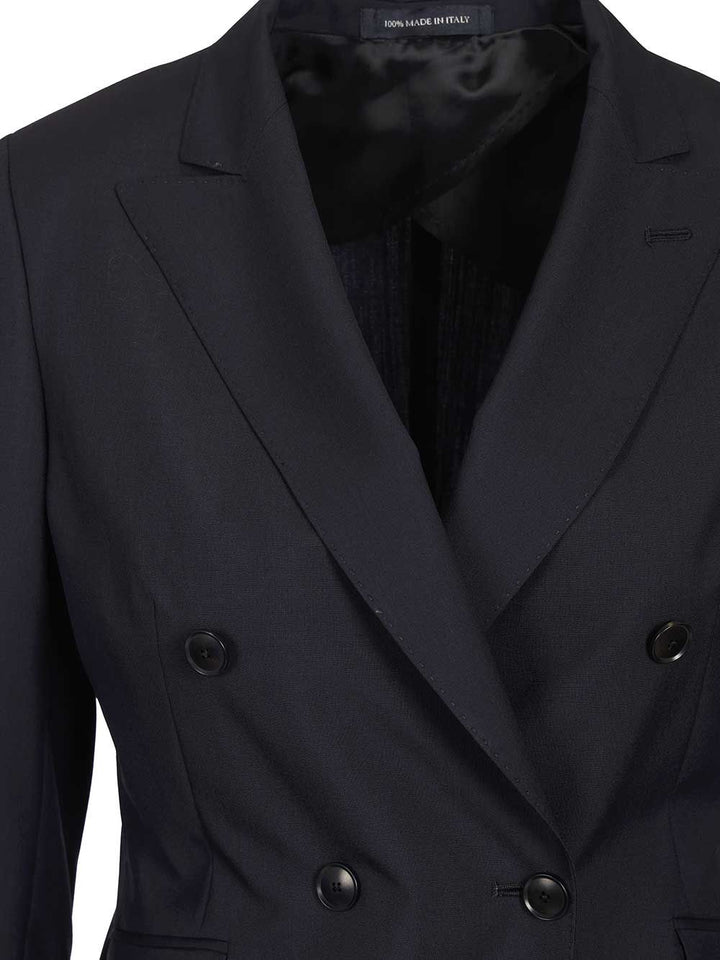 Latorre Double-Breasted Wool Blazer Jackets - Blue | 0e17f6c6adb62587af8379ee33f7846eef9ebdad
