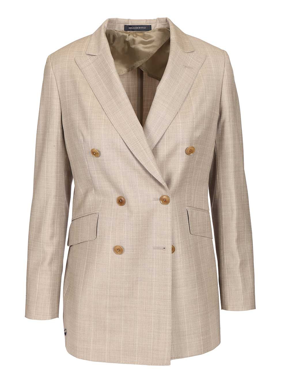 Latorre Giacca Semifoderata Dp 6 Bottoni Tasca Pattina Vestibilita' Boxy Jackets - Beige | 9302e975dc498de180315fdb3cdda4af567367bd