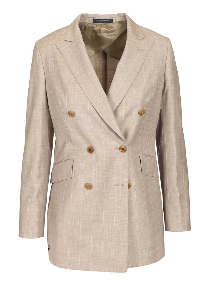 Latorre Giacca Semifoderata Dp 6 Bottoni Tasca Pattina Vestibilita' Boxy Jackets - Beige | 9302e975dc498de180315fdb3cdda4af567367bd