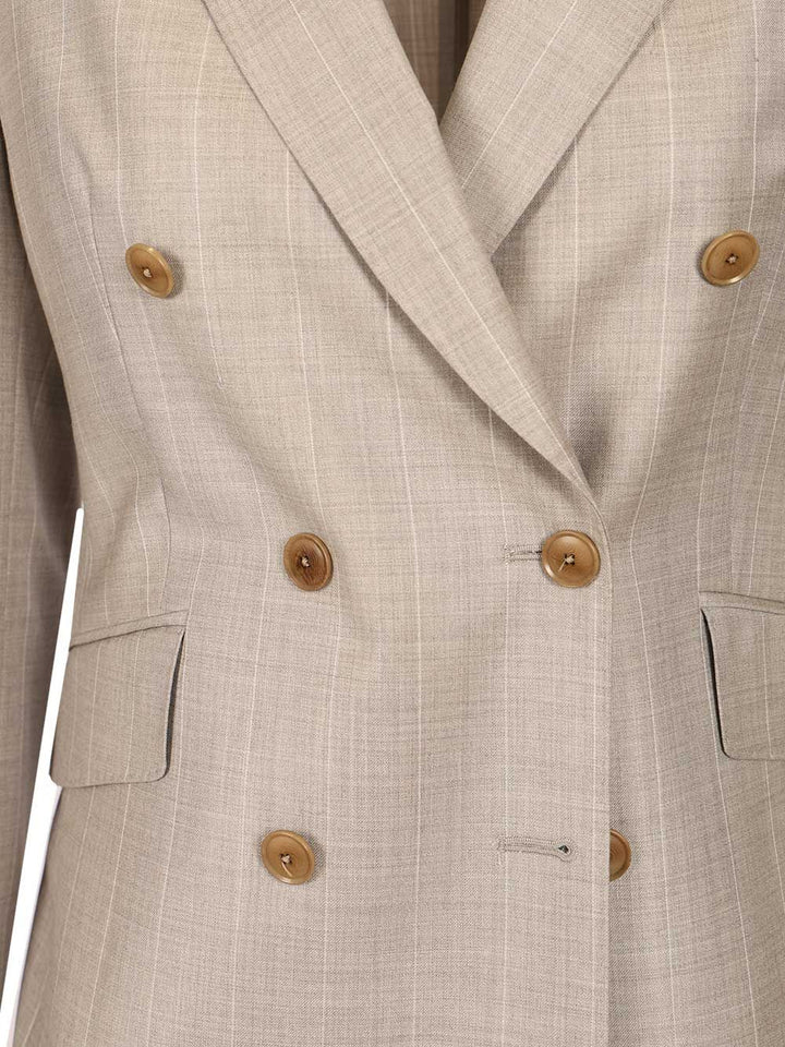 Latorre Giacca Semifoderata Dp 6 Bottoni Tasca Pattina Vestibilita' Boxy Jackets - Beige | f22c85f7b358af285284abe24cfe05ab8421395e