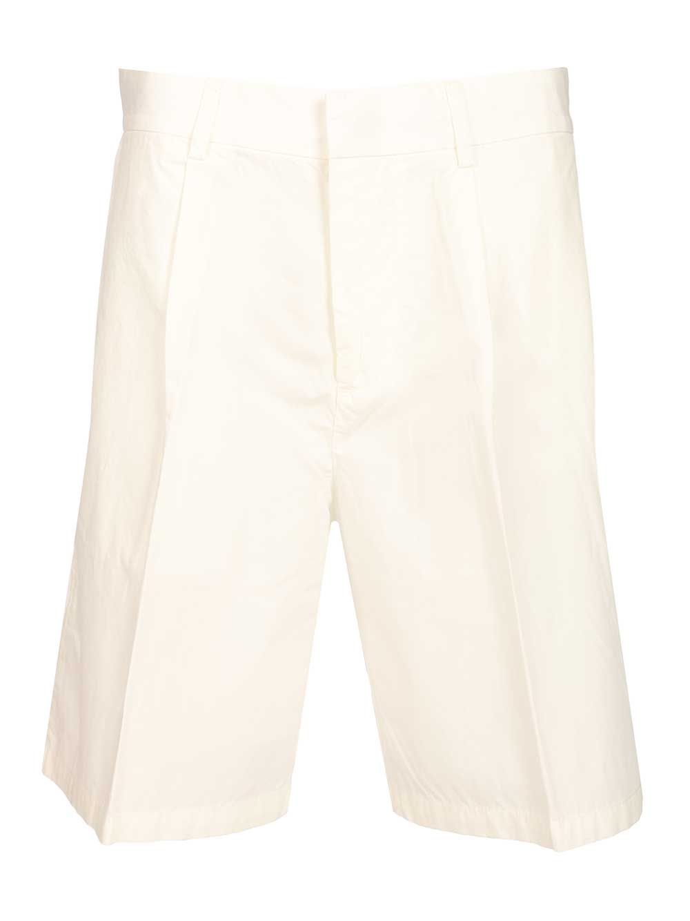 Emporio Armani Bermuda Shorts Trousers - White | 637875326b55e64acd651f85a202857a3c6dc9d9