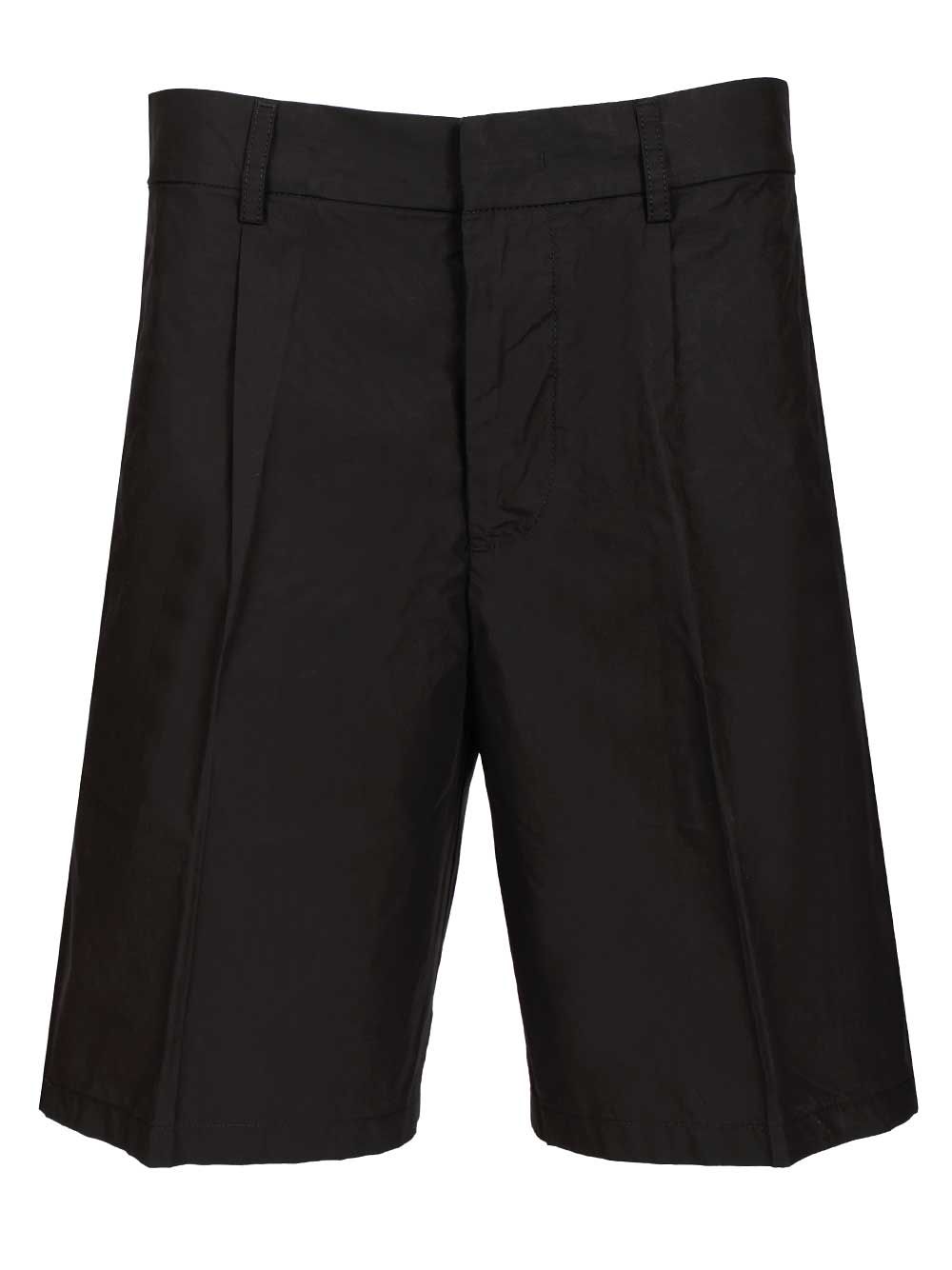 Emporio Armani Bermuda Shorts Trousers - Black | 3f932bc8784c4d5154917edc7744364ceb3fca42