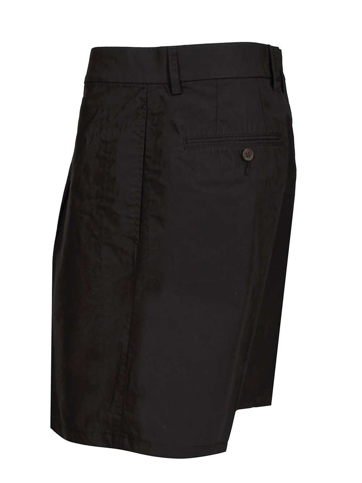 Emporio Armani Bermuda Shorts Trousers - Black | ec809c8ea7930790fc1c2de04448e907d14cfd31
