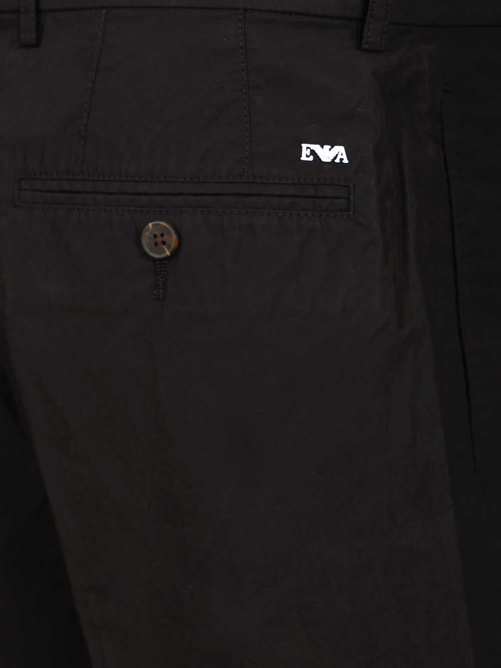 Emporio Armani Bermuda Shorts Trousers - Black | 4697051c9c1287fde68d38b88dab5b0a41e480d5