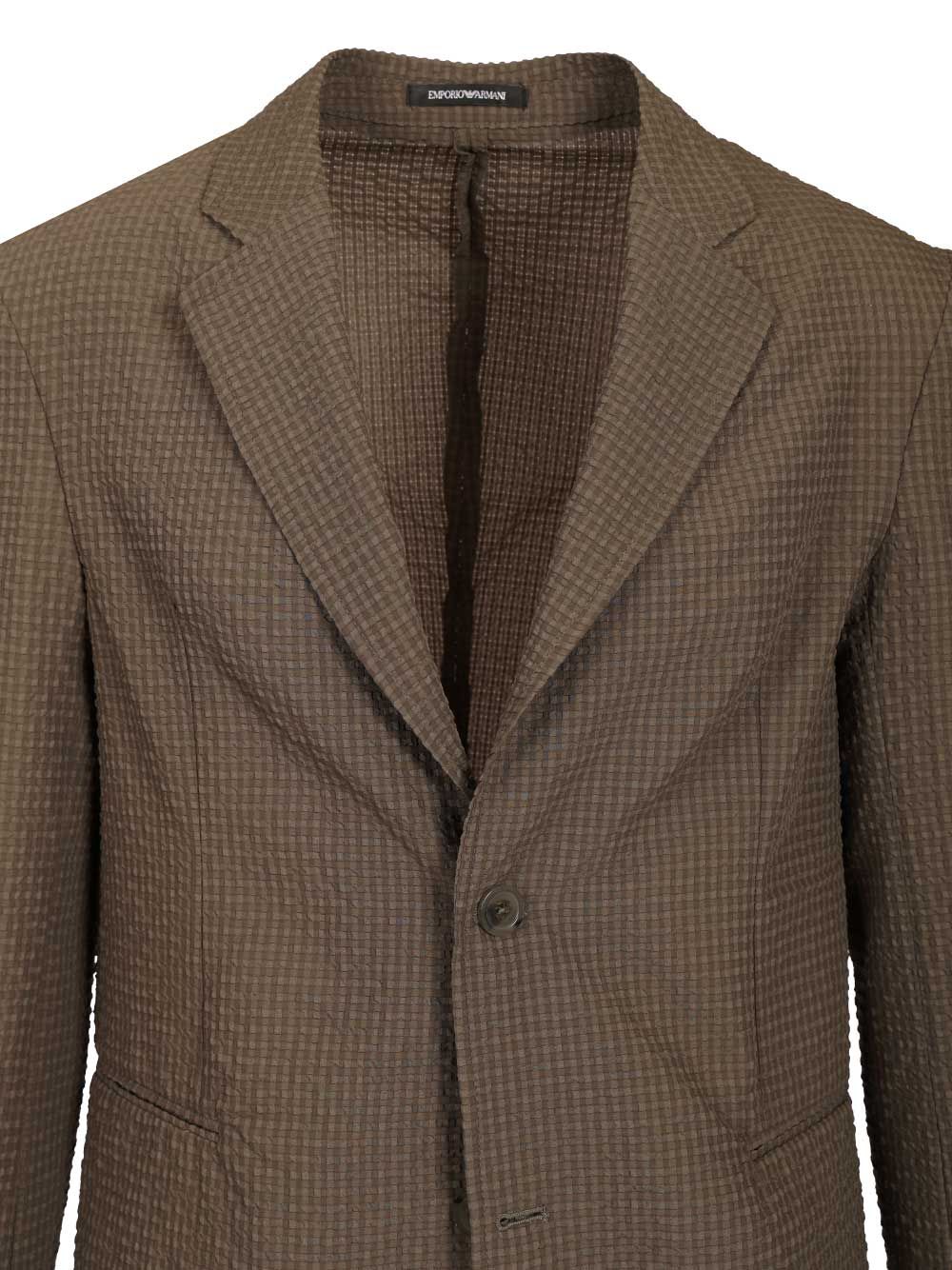 Emporio Armani Blazer Icon Jackets - Beige | 0a62362e40ebf24ff6caa638f6e9636057840aa1