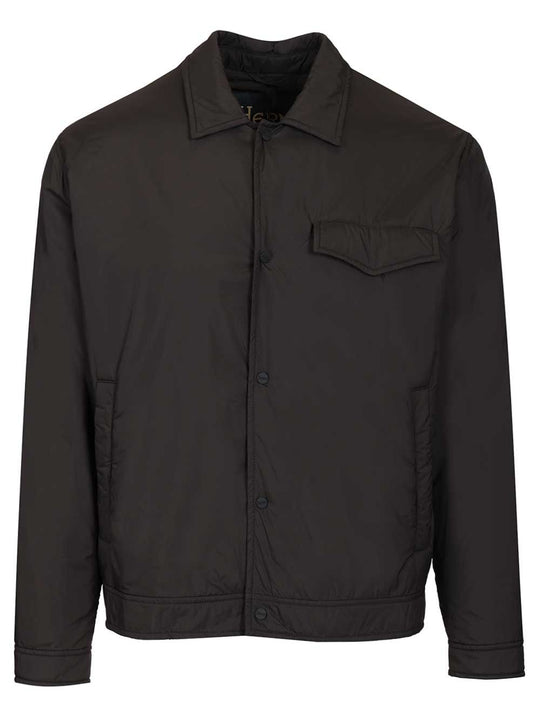 Shirt Jacket Ecoage Nylon Jackets Blue