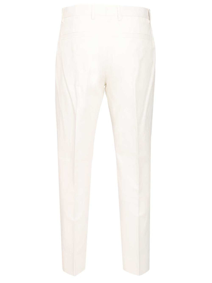 Ermenegildo Zegna Tailored Trousers - White | 0601ba57c353b2d15c32e17299d5743965d8dc7a
