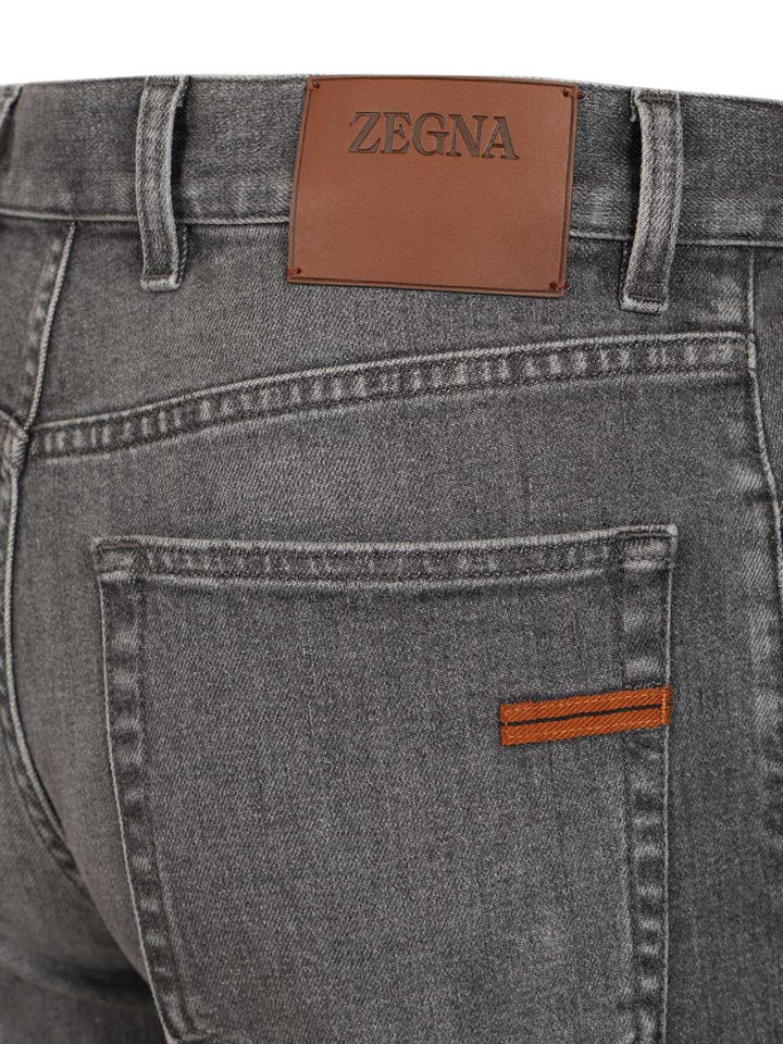 Ermenegildo Zegna Roccia Jean Jeans - Grey | e39821f09e063d3f70aa5756ee9cc85a5bdfa7a2