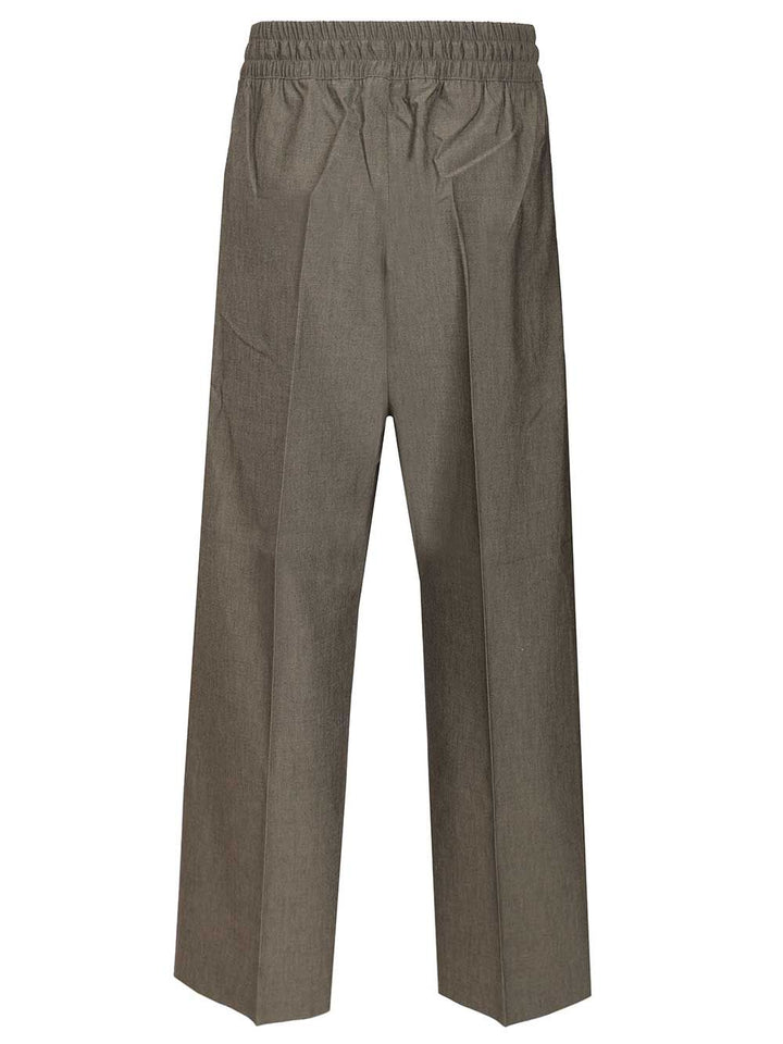 Fear Of God Wide Leg Trousers - Grey | 6d2987b32522a52abd2e5ebd720c88f525e589af
