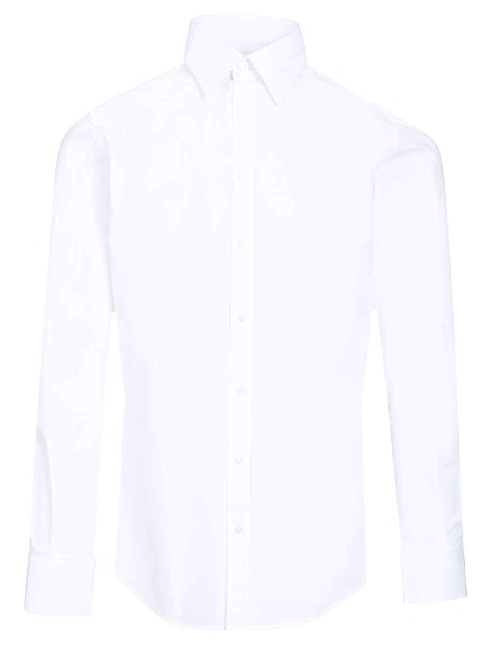 Dolce & Gabbana Supima Cotton Shirt Shirts - White | 98a845177f7855ca239ace1f57f8f01c9428b73a