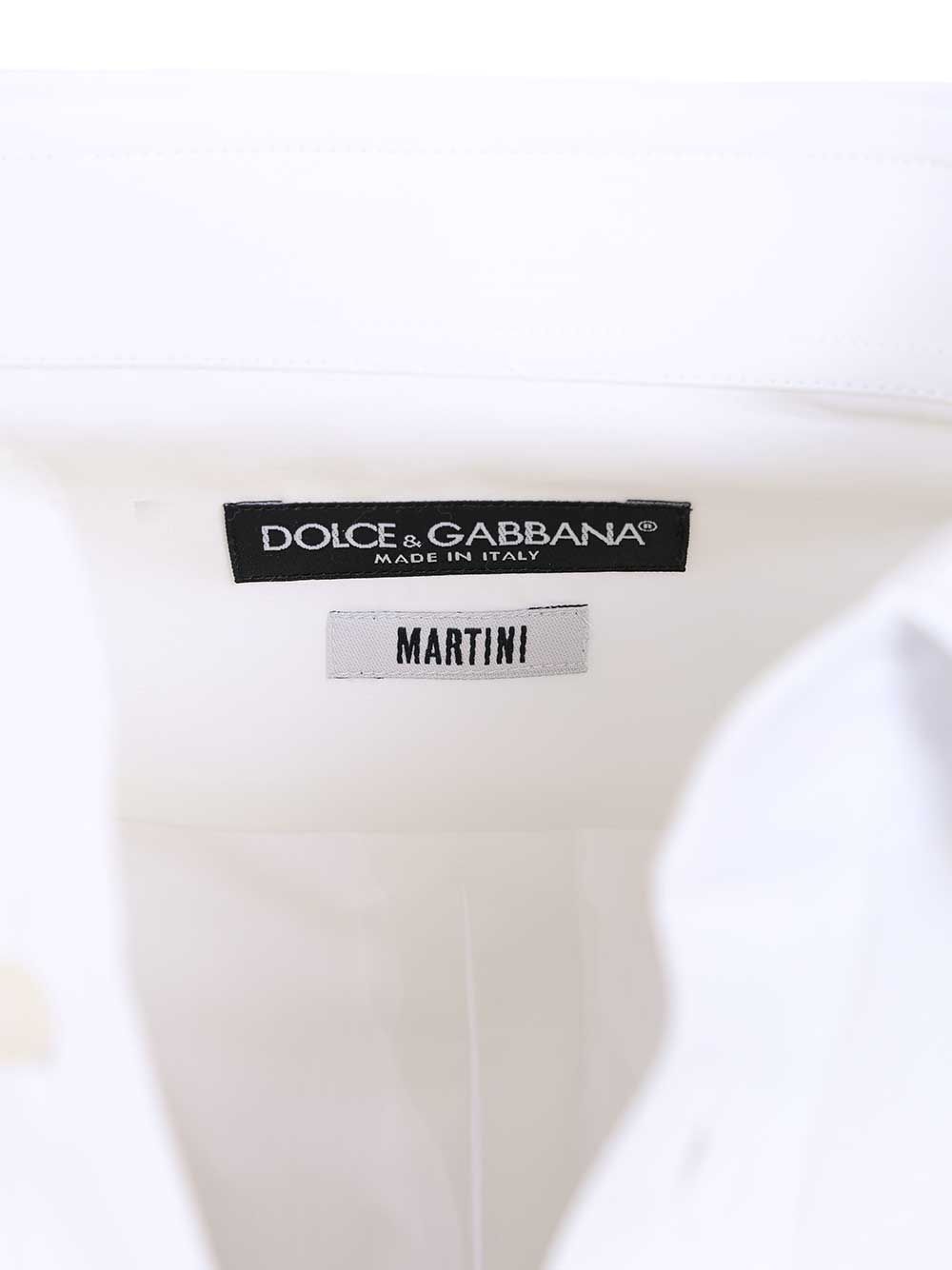 Dolce & Gabbana Supima Cotton Shirt Shirts - White | 929c0e7cf954cfd766aa5e5614196651599fbb7e
