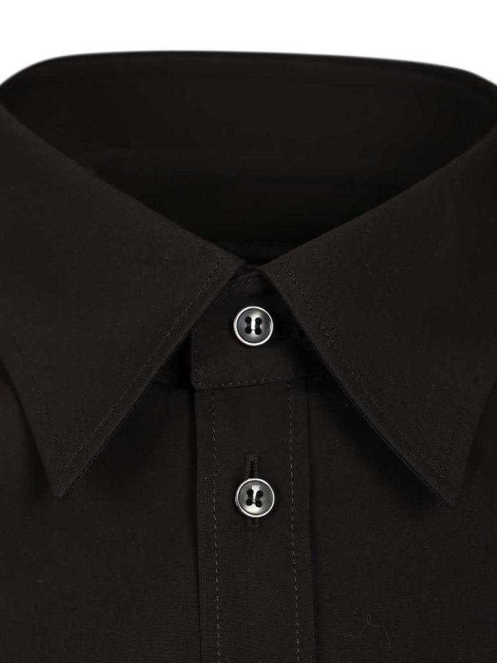 Dolce & Gabbana Supima Cotton Shirt Shirts - Black | 2d1aa20fe9214b09179fb177064397b1b9108015