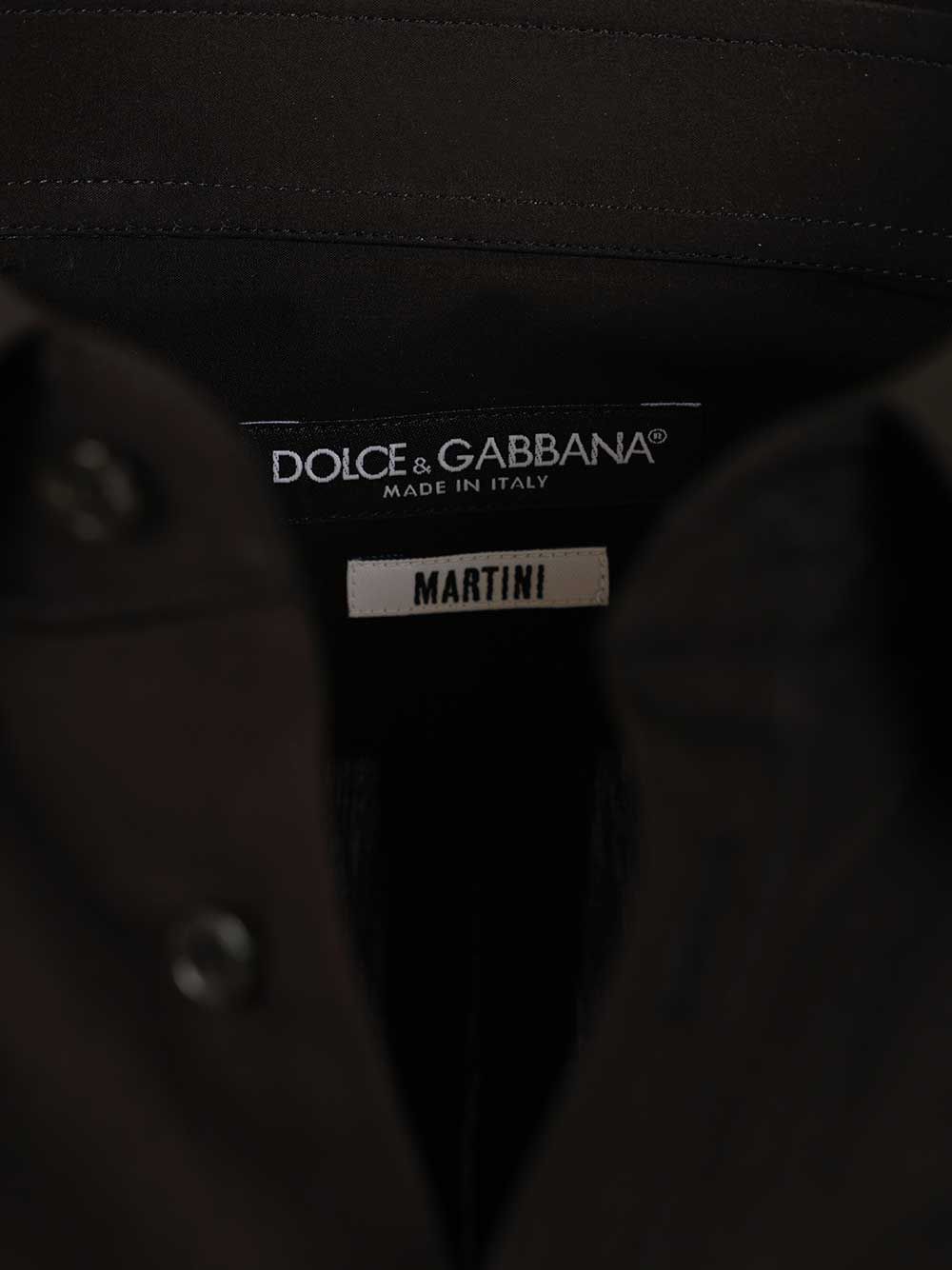 Dolce & Gabbana Supima Cotton Shirt Shirts - Black | 701ef0777a2cb3a995c651809ae331b46902fb69