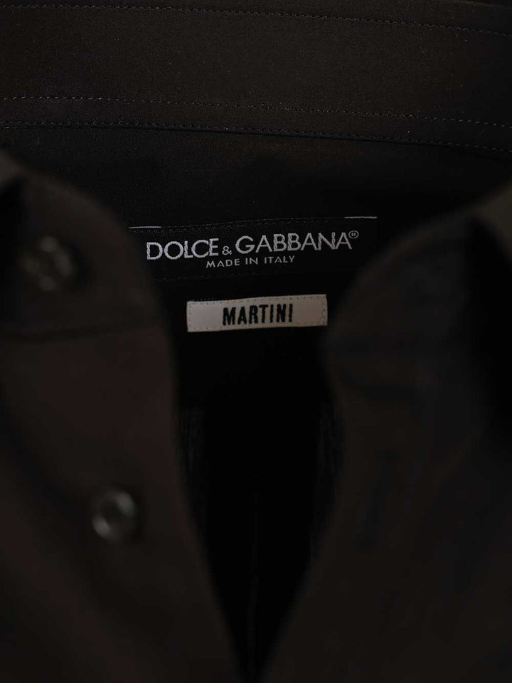 Dolce & Gabbana Supima Cotton Shirt Shirts - Black | 701ef0777a2cb3a995c651809ae331b46902fb69