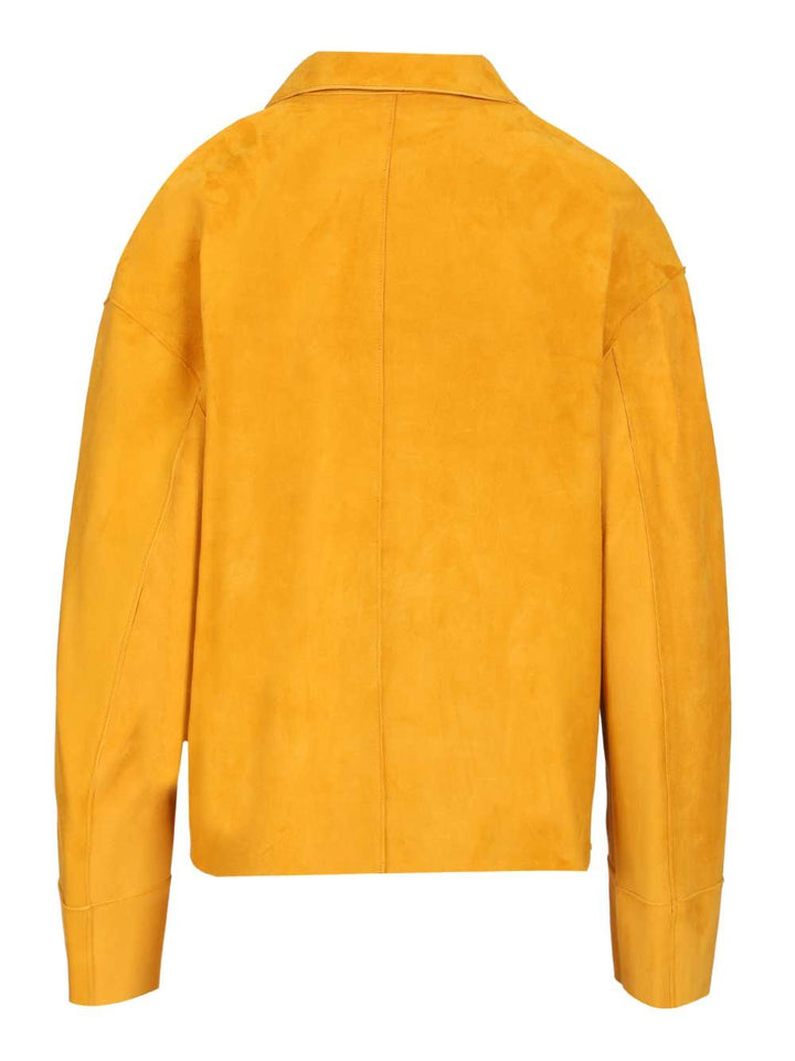 Blusotto Asia Suede Jacket Jackets - Orange | 38b89da6a9fb806c53a46e6b404638848ab716c0