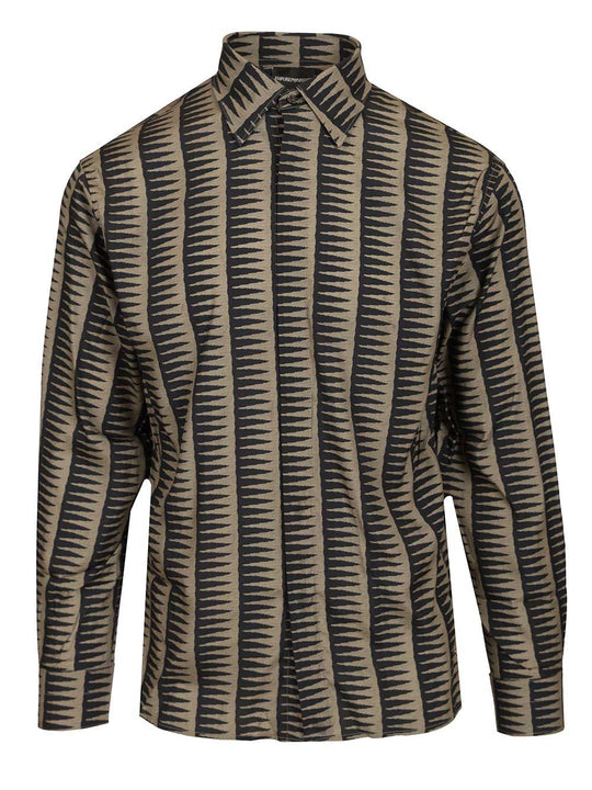 Lyocell Blend Shirt Shirts Blue